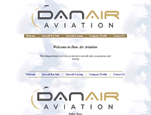 Tablet Screenshot of danairaviation.com